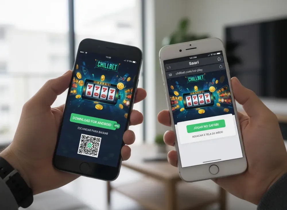 Chillbet app: download no Android e uso no iPhone pelo Safari