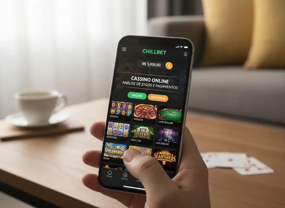 Chillbet: Cassino Online Análise de Jogos e Pagamentos