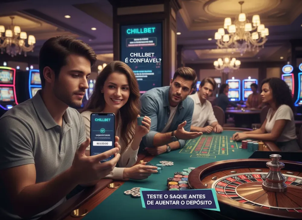Chillbet é confiável? Teste o saque antes de aumentar o depósito